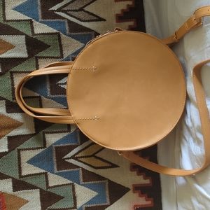 Sole Society Round Purse Light Brown